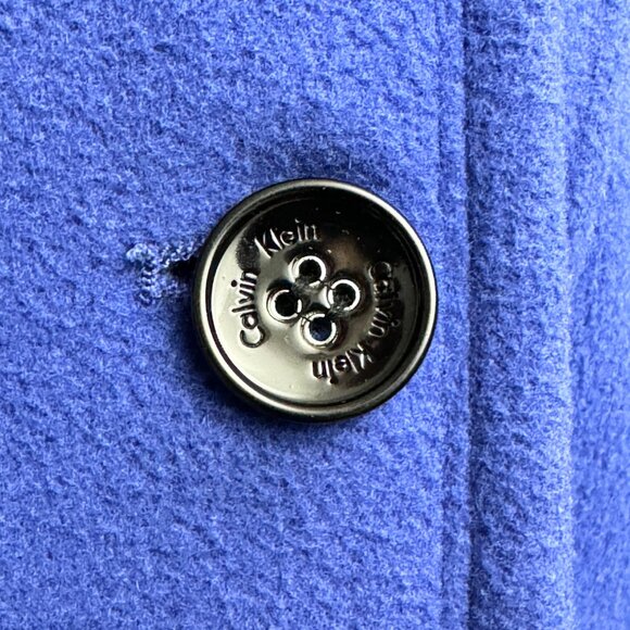Excellent condition Calvin Klein Women's Double Breasted Peacoat - Picture 6 of 11
